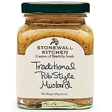 Traditional Pub Style Mustard, 8 Ounce