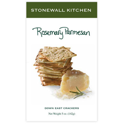Stonewall Kitchen Rosemary Parmesan Down East Crackers, 5 oz