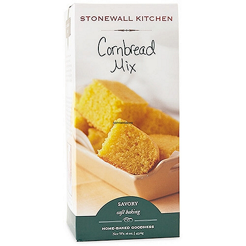 Stonewall Kitchen Savory Cornbread Mix, 16 oz
When it comes to cornbread, every region has its own unique style. Ours is inspired by classic New England recipes, baking up with a soft, fluffy texture and a sweet corn flavor that pair perfectly with barbecued meats, baked beans or spicy chili.