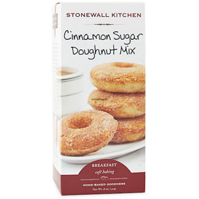 Stonewall Kitchen Breakfast Cinnamon Sugar Doughnut Mix, 18 oz