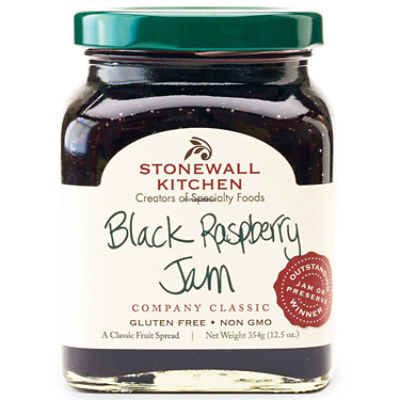 Stonewall Kitchen Seedless Black Raspberry Jam, 12.25 oz