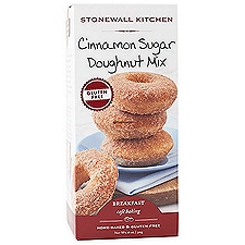 Stonewall Kitchen Breakfast Gluten Free Cinnamon Sugar Doughnut Mix, 18 oz