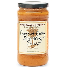 Stonewall Kitchen Coconut Curry Simmering Sauce, 18.25 Ounce