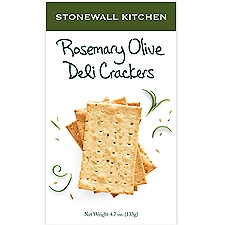 Stonewall Kitchen Rosemary Olive Deli Crackers, 4.7 oz