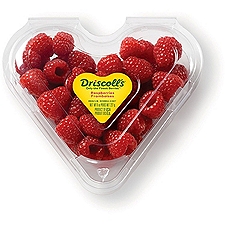 Driscoll Raspberry Heart Shaped Clamshell