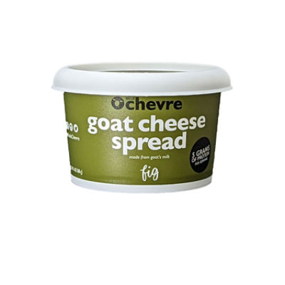 BELLE CHEVRE FIG GOAT CHEESE SPREAD , 6 oz