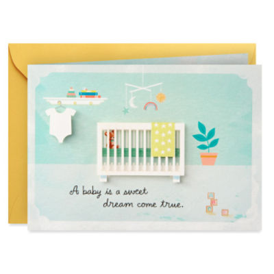 Hallmark Paper Wonder Pop Up Baby Shower Card, 1 each, 1 Each