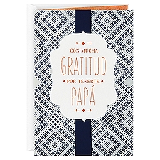 Vida Spanish for Dad, Father's Day Card, 1 Each