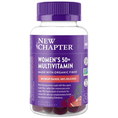 NEW CHAPTER Women's 50+ Multivitamin Gummy, 90 each