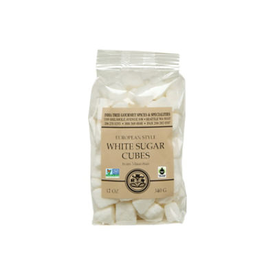 INDIA TREE WHITE SUGAR CUBES ROUGH, 12 oz