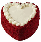 Juniors Red Velvet Heart Cake, 30 oz