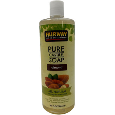 Fairway Pure Castile Soap Almond, 32 fl oz