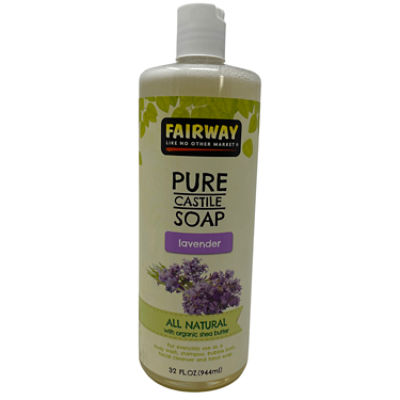 Fairway Pure Castile Soap Lavender, 32 fl oz