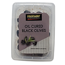 Fairway Oil Cured Black Olives, 16 oz