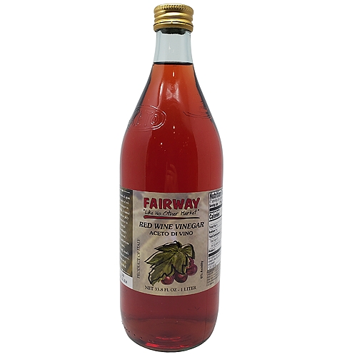Fairway Red Wine Vinegar, 33.8 fl oz