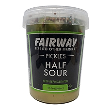 Fairway Half Sour Pickles, 32 oz
