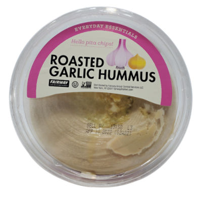 Fairway Hummus Garlic, 10 oz