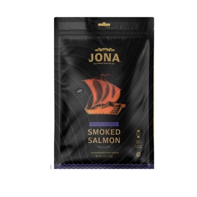 Jona Pepper-Crusted Smoked Salmon, 6 oz