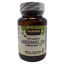 Fairway Oregano Oil 100% Vegetarian, 1 each