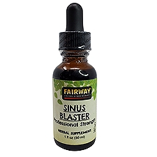 Fairway Herbal Supplement Sinus Blaster Professional Strength, 1 Ounce