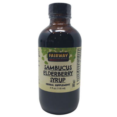 Fairway Sambucus Elderberry Syrup, 4 oz