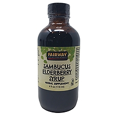 Fairway Sambucus Elderberry Syrup, 4 Ounce