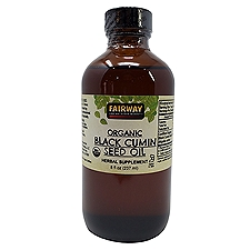 Fairway Organic Black Cumin Seed Oil, 8 oz