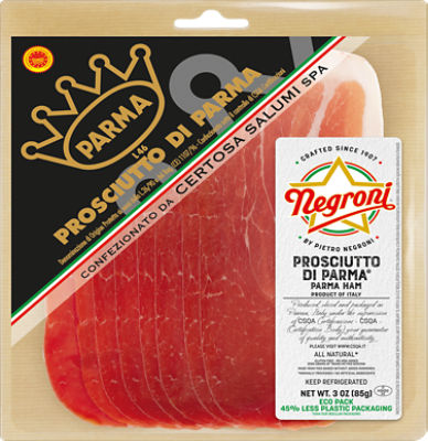 Negroni Proscuitto Parma, 3 oz