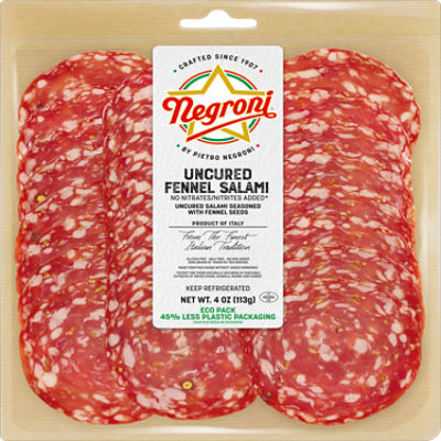 Negroni Toscano Fennel Salame, 4 oz