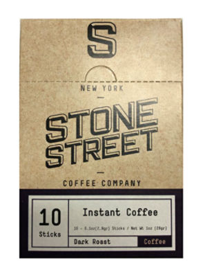 Stone Street Coffee Instant Coffee Sticks, 1 oz