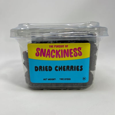 SNACKINESS DRIED CHERRIES DRIED, 11 oz