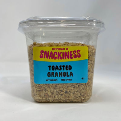 SNACKINESS TOASTED GRANOLA , 12 oz