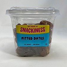 SNACKINESS PITTED DATES, 10 oz