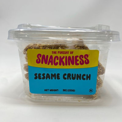 SNACKINESS SESAME CRUNCH, 9 oz