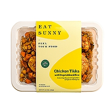 Eat Sunny Chicken Tikka with Vegetables and Rice