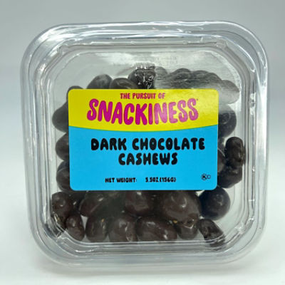 SNACKINESS DARK CHOC CASHEWS