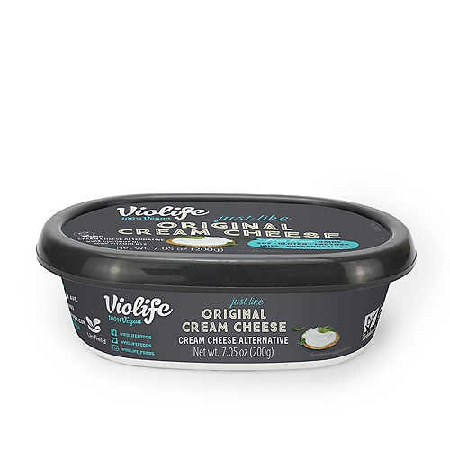 Violife Just Like Cream Cheese Original. 100% Vegan. 7.05 oz