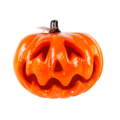 Nature's Mark Styrofoam Battery Operated Pumpkin, 1 each