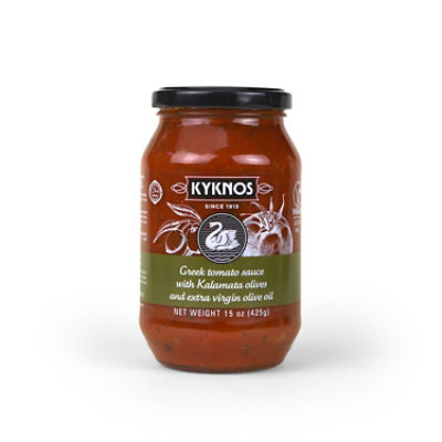 Kyknos Tomato Sauce with Kalamata Olives & Olive Oil, 15 oz Fairway