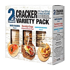 2s Company Cracker Variety Pack, 3 count, 11.1 oz