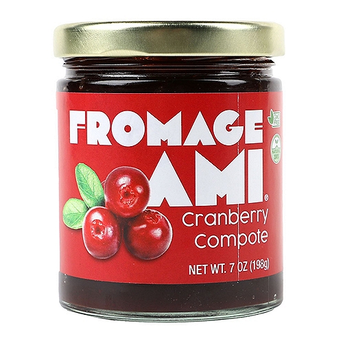 FROMAGE AMI CRANBERRY COMPOTE. 7 OUNCES.