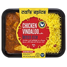 Cafe Spice Chicken Vindaloo with Lemon Rice, 16 Ounce