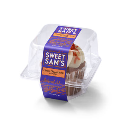 SWEET SAMS CARROT CREAM CHEESE CUPCAKE  , 6 oz