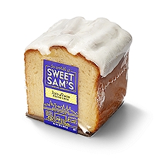 SWEET SAMS 1/4 ICED LEMON POUND CAKE, 15 oz