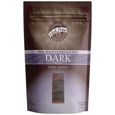 VERMONT CHOCOLATES DARK CHOCOLATE MINI BARS BAGGED 9 ounce