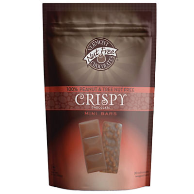 VERMONT CHOCOLATES MILK CHOCOLATE CRISPY MINI BARS 9 ounce