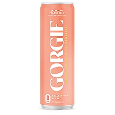 Gorgie Sparkling Peachy Keen Energy Drink, 12 fl oz