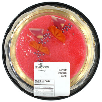 World Class Bakery Dearborn Mango Mousse Cake, 28 oz