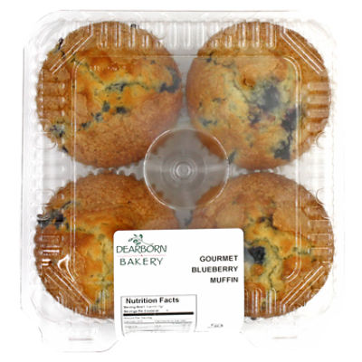 World Class Bakery Jumbo Blueberry Muffind 4pk, 20 oz