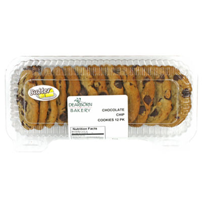World Class Bakery Dearborn Chocolate Chip Cookies 18pk, 12 oz